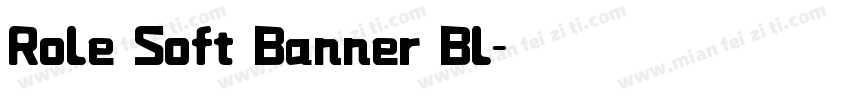Role Soft Banner Bl字体转换